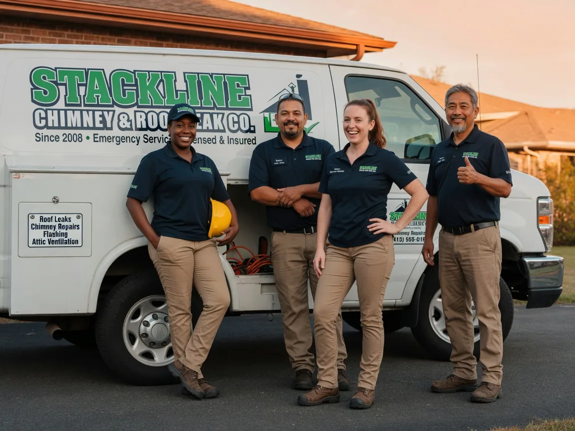 Chimney flashing repair company in Packwood, WA